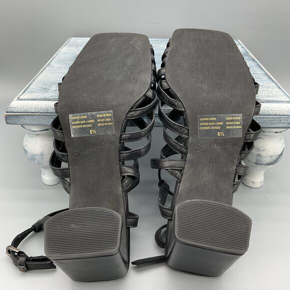 NEW Seychelles Women’s Charter Sandals Black Size 8.5 - Picture 8 of 10